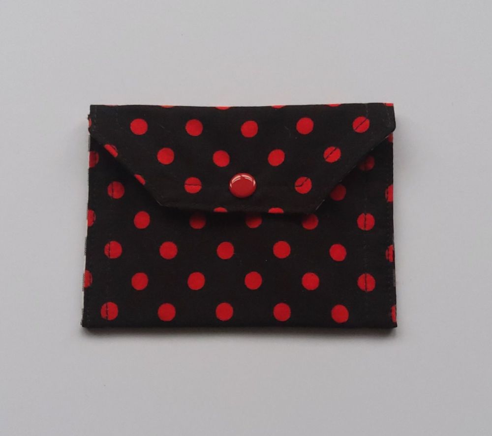 Polka Dot Red Purse/Wallet