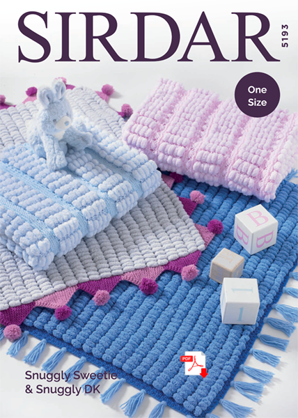 5193 - Sweetie Selection of Blankets - (PDF)