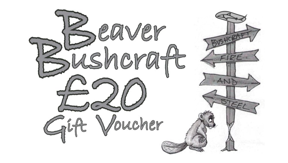 Beaver Bushcraft - £20 Gift Voucher (10-1020)