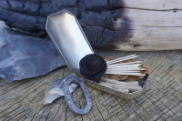 Traditional  1700 Traditional 'Trappers' Tinderbox + Fire Lighting Kit - Iron (85-2020-IR)