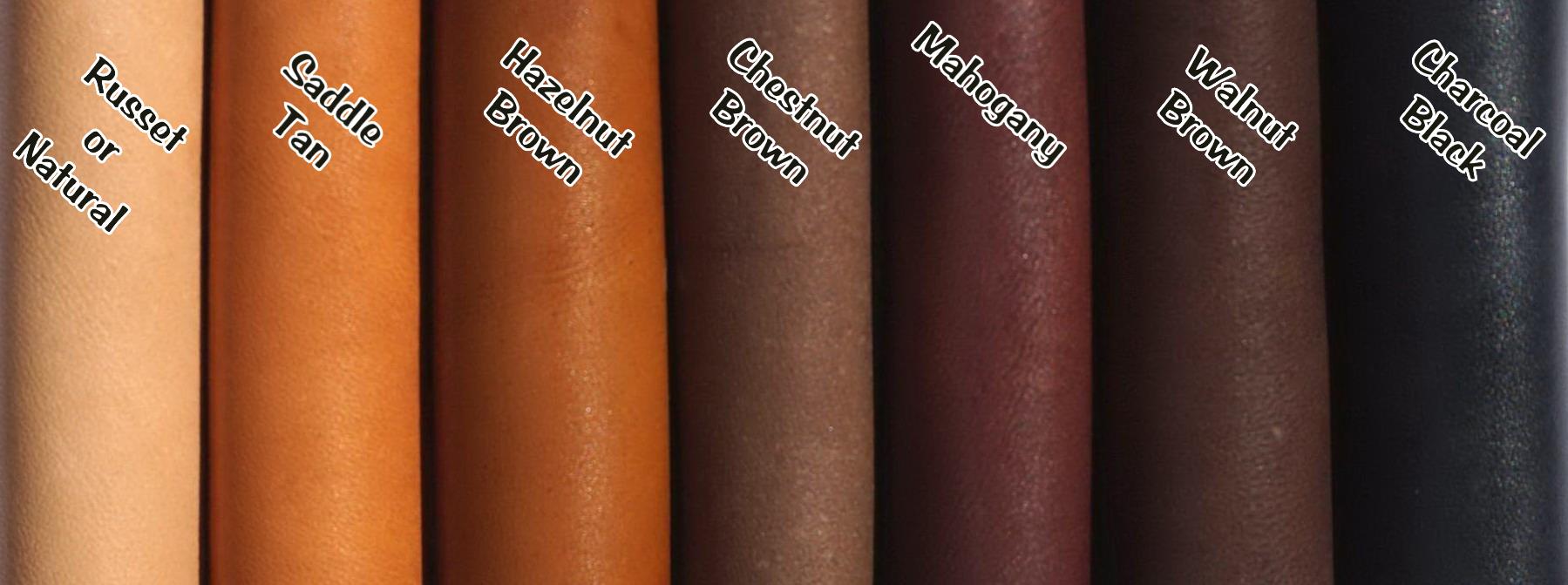 Leather Dye Chart