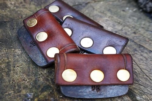 SAMPLE SALE Leather - 'Pirate' Style - Traditional 'Flint & Steel' Striker (85-1511) 