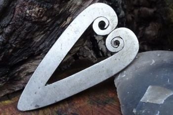 fire traditional fire steel mexican heart by beaver bushcraft