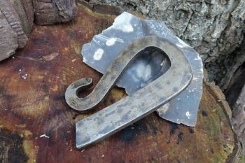 fire classic simple R shaped traditional flint and steel by beaver bushcraf
