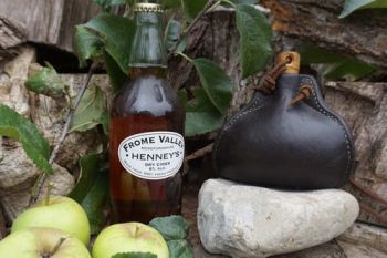Leather- Bottle-Handmade tuder style from the Mary Rose for Beaver Bushcraf