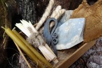 Beaver Bushcraft - Traditional 'Flint & Steel' Tinderbox with Full Fire Lighting Kit (85-3001)