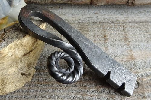 Hand Forged 17th Century Austrian Traditional Fire Steel Striker - Special 