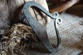 Fire steel Viking hump striker made by beaver bushcraft