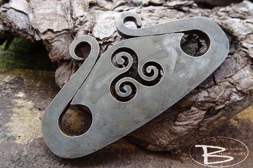 Viking Squid Striker with Tiskele Detail - Traditional 'Flint & Steel' (85-