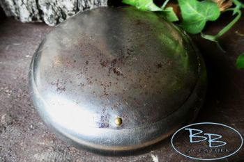 Vintage tinder box 1930s silver round by beaver bushcraft