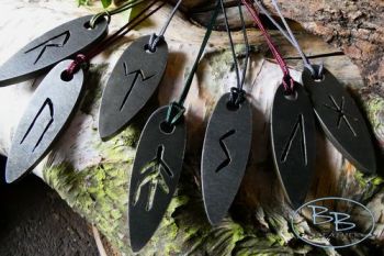 FIRE STEELS mini viking rune pendants by beaver bushcraft