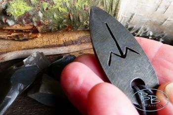 FIRE STEELS mini rune pendant for vikings by beaver bushcraft