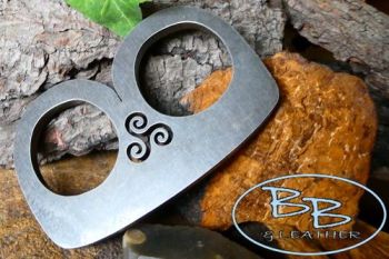 Fire steel medieval B with Triskele by beaver bushcarft