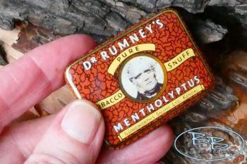 Vintage mini mini pill snuff tin by beaver bushcraft