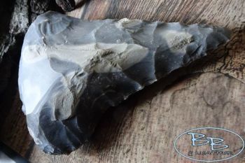 Flint works Ficron Hand Axe by will lord for beaver bushcraft