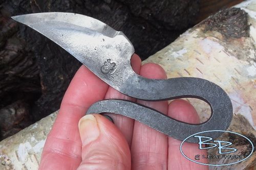 REPRODUCTION - Hand Forged 'Viking' Style Knife - by Kaos Blacksmith - Pre-Loved