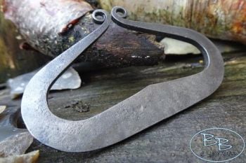 Fie steel hand forged viking hump for beaver bushcraft