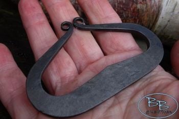 Fire steel viking hump by andy kirkham hand forged for beaver bushcraft