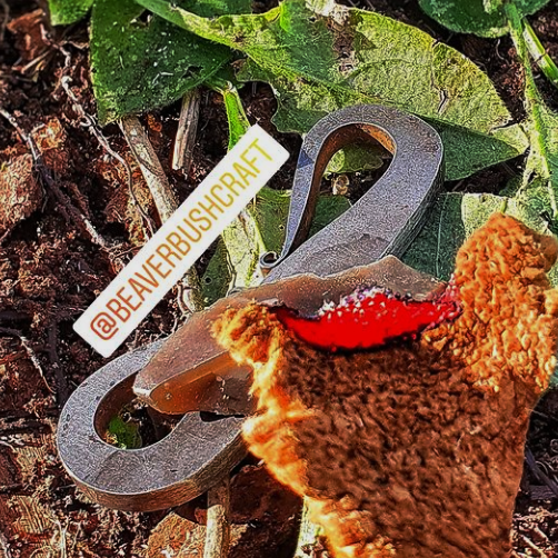 Photo by Woodsmon of his beaver bushcraft fire striker 