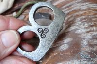 Greek Style 8th - 11th Century 'B' Mini Striker with Triskele Detail  - Traditional 'Flint & Steel' (85-1252-50)