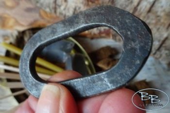 Fire hand forged fire steel for pre loved hudsob bay tinder box by beaver b