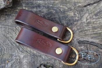 Leather belt loops danglers by beaver bushcraft