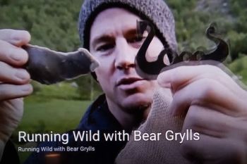 Channing Tatum with his Beaver Bushcraft viking fire steel