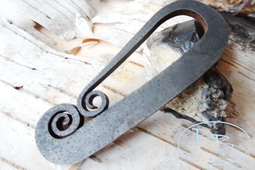 Curly 'Ornate' Striker - Traditional 'Flint & Steel' - Sample