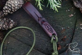 Twist and Pull Leather belt loop