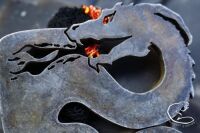 <!--851-1204-->Fire Breathing Dragon Striker - 80mm - Traditional 'Flint & Steel' (851-1204-80)