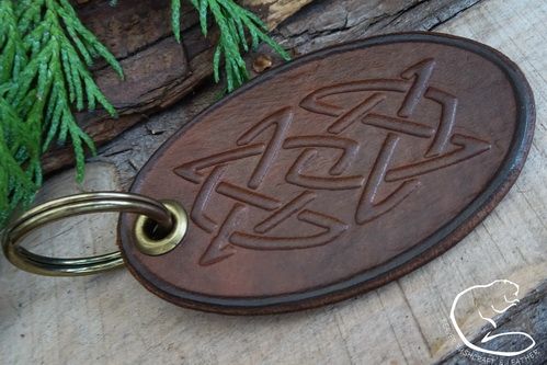 FREE GIFT OFFER - Celtic Leather Key Ring