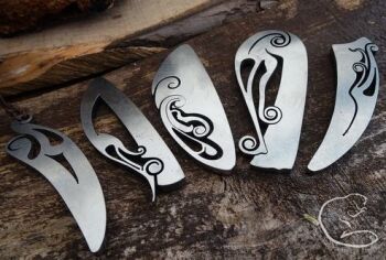 Urnus collection of viking fire steel strkers by BB