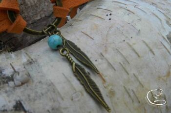 Jewelry simple chocker with father details by BB
