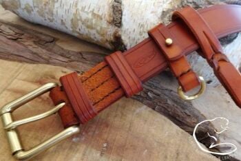 BESPOKE 911 belt with matching belt loops