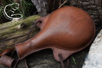 Bottle roman style hand made canteen by beaver bushcraft