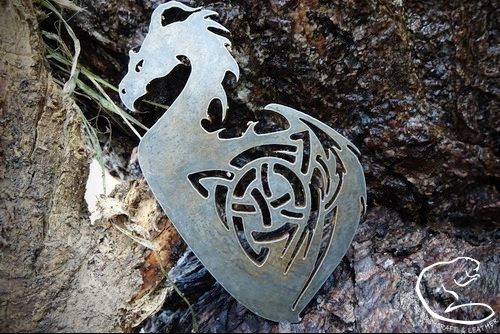  Mini 'Drogan' Celtic Dragon Striker - 'Flint & Steel' Fire Striker (851-1205-50)