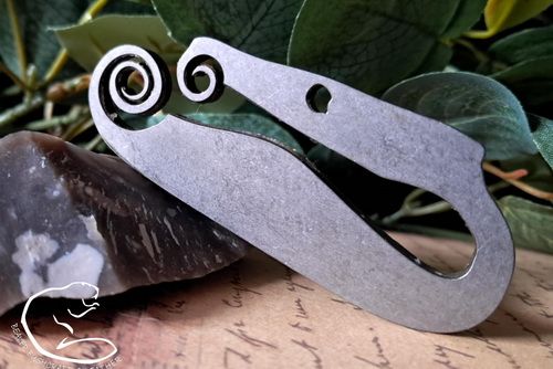 TITANIUM- 'Nordic Horse' - 76mm - Traditional 'Flint & Steel' Fire Striker (850-1225-76)