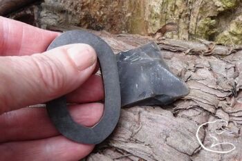 Fire oval fire steel made for the hudson bay pioneering randy wolfe era by