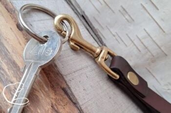 Leather belt loops by BB