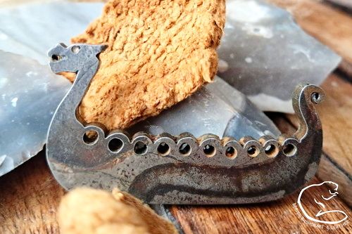 Mini-Viking 'Dragon Boat Striker'  -50mm - Traditional 'Flint & Steel' (866-1961-50)