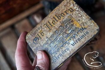 Limited edition by bb for old holborn old school tinder pouch with fire lig