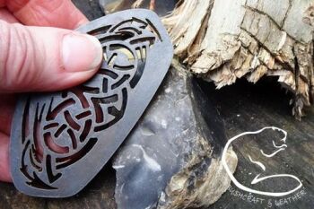 A Fire striker shelob fire steel used for traditional fire lighting made by