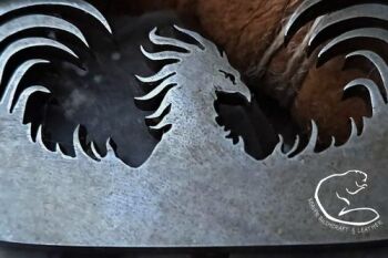 Fire steel flint and steel the phoenix by beaver bushcraft.exclusive