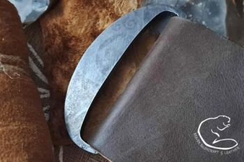 Fire steel buckle by Beaver Buckle for flint and steel