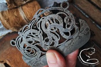 Flint &amp; Steel fire striker viking wormy tongue by BB