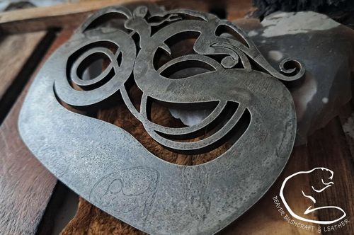  URNES - 'Crookhorn the Coiled Serpent' - Viking Traditional 'Flint & Steel' Fire Lighting (867-1010 -75)