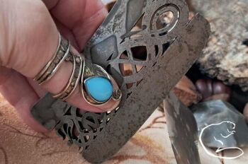 Fire flint &amp; steel urnes Smogas large striker by Beaver Bushcraft