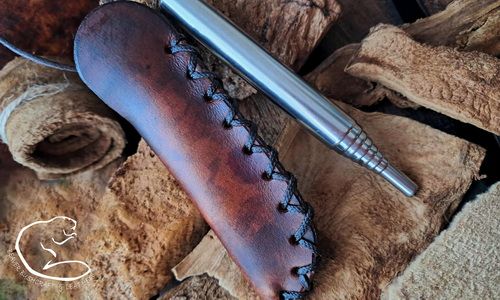 Fire storm the stubby pocket bellows with scandi style sheath by BB