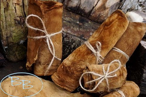  Amadou TINDER SHEETS for Fire Lighting - Assorted Sizes - Best Quality