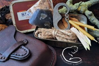 Leather and fire st bruno tinderbox by BB